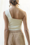 Jamie One Shoulder Trim Top