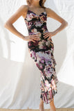 Jen Floral Ruffle Dress