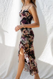 Jen Floral Ruffle Dress
