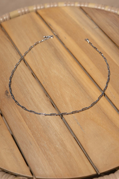 Jenny Oval Chain Necklace