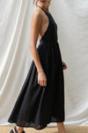 Jess Linen Halter Midi Dress