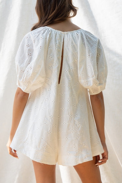 Karrie Eyelet Romper