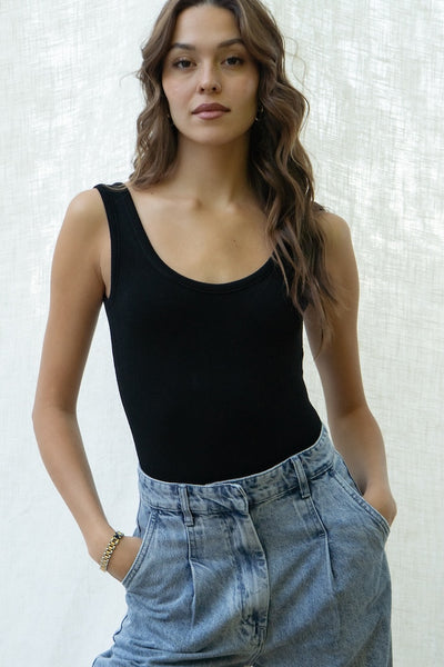 Kassy Scoop Neck Bodysuit