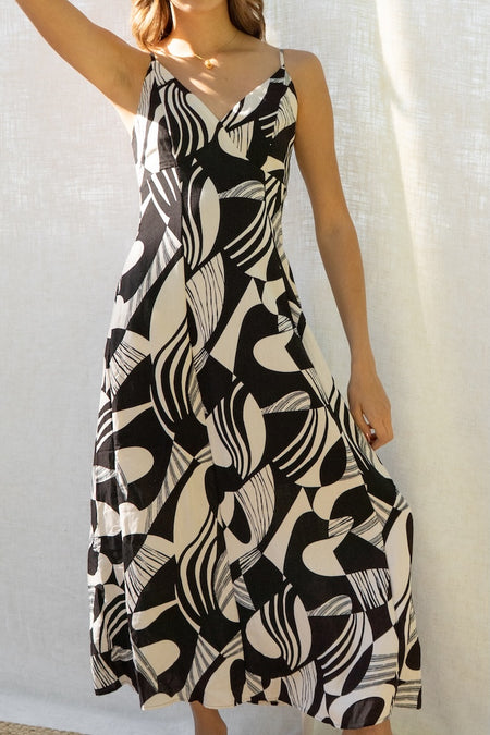 Kathlyn Printed Maxi Dress