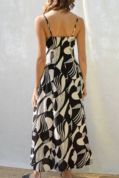 Kathlyn Printed Maxi Dress