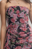 Kayla Floral Drape Dress