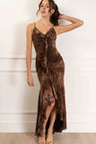 Kenia Ruffle Maxi Dress