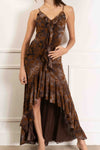 Kenia Ruffle Maxi Dress