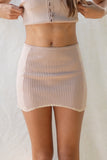 Kimberly Knit Mini Skirt Set