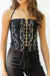 Kylie Western Corset Top