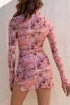 Laurie Mesh Mini Dress