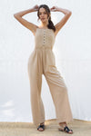 Leslie Crinkled Jumpsuit