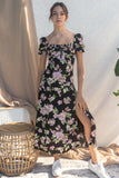Lucero Floral Midi Dress