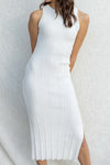 Mariah Crinkle Midi Dress
