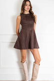 Marie Suede Mini Dress