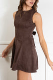 Marie Suede Mini Dress