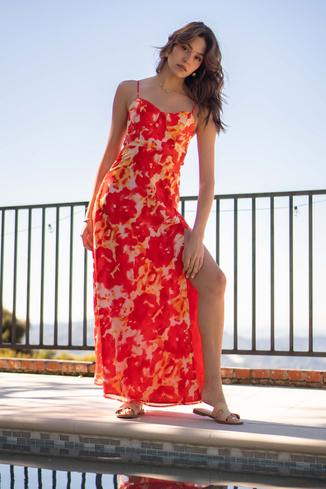 Maui Slit Maxi Dress