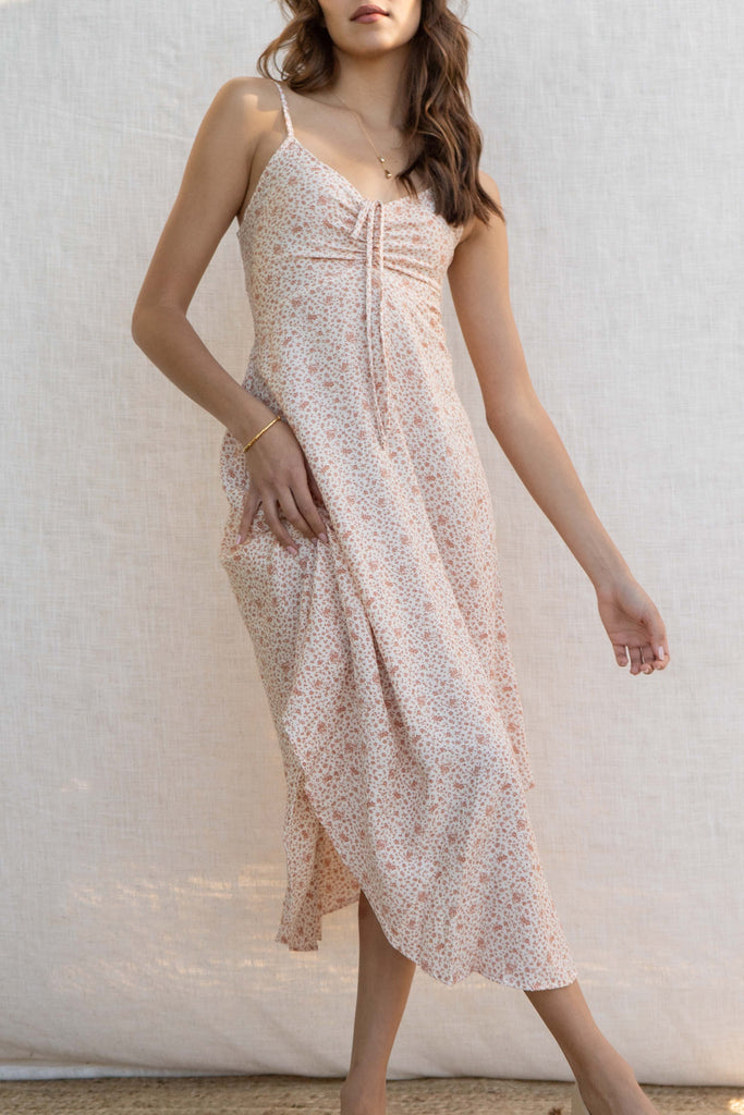 Meagan Printed Midi Dress