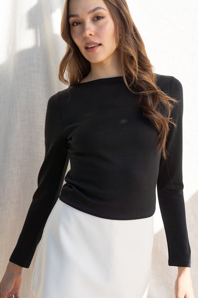 Michelle Boat Neck Top