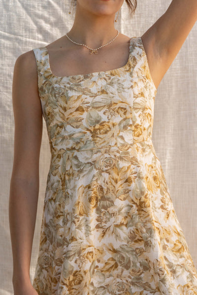 Michelle Floral Midi Dress