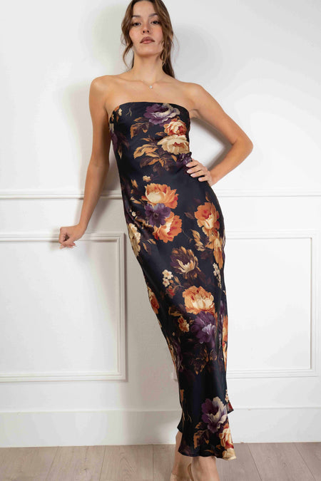 Nightfall Floral Maxi Dress