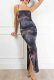 Olivia Ruched Maxi Dress