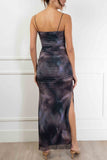 Olivia Ruched Maxi Dress