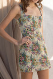 Olivia Tapestry Mini Dress