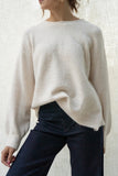 Open Back Bow Detail Sweater