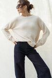 Open Back Bow Detail Sweater