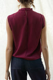 Paige Mock Neck Blouse