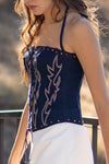 Remi Denim Corset Top