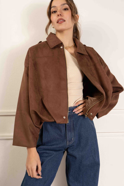 Remi Suede Jacket