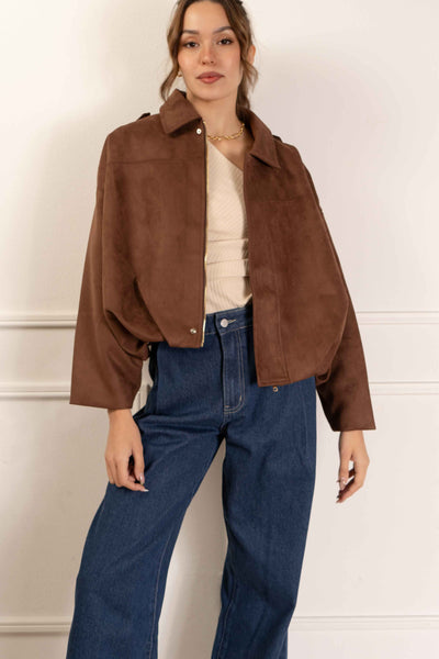 Remi Suede Jacket