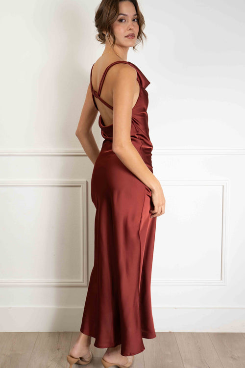 Riley Twist Strap Maxi Dress