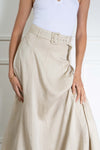 Ruby Belted Midi Skirt