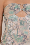 Sienna Lace Up Mini Dress
