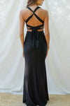Sofia Lace Up Maxi Dress