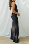 Sofia Lace Up Maxi Dress