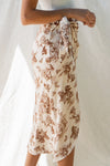 Sonia Printed Wrap Skirt