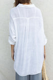 Stacy Linen Button Down