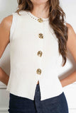 Star Button Down Vest