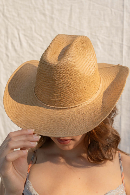 Summer Straw Cowboy Hat
