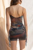Thalia Marble Skirt Set