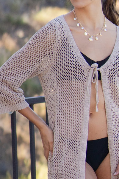 Tina Front Tie Cover Up