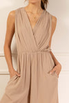 Valerie Ruched Jumpsuit