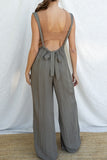 Zoe Suspender Style Jumpsuit