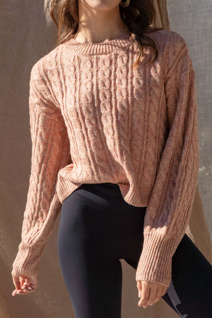 Alina Cable Knit Sweater