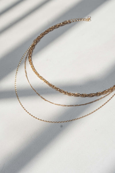 Rope Chain Link Necklace